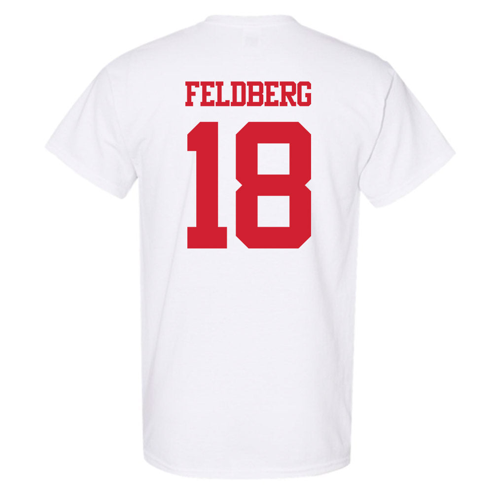 BU - NCAA Men's Ice Hockey : Jay Feldberg - Classic Shersey T-Shirt-1