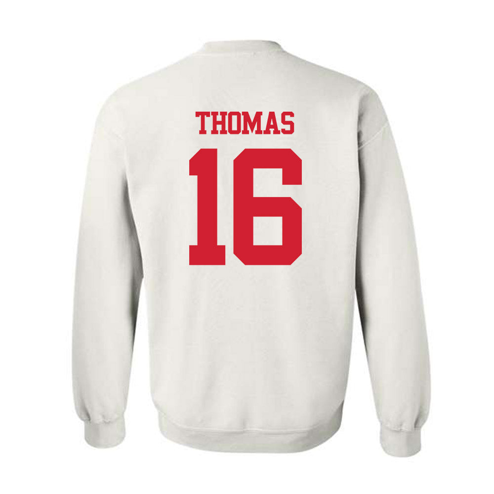 BU - NCAA Women's Soccer : Rhianna Thomas - Classic Shersey Crewneck Sweatshirt-1