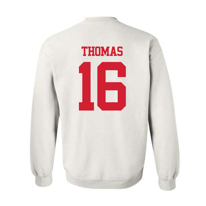 BU - NCAA Women's Soccer : Rhianna Thomas - Classic Shersey Crewneck Sweatshirt-1