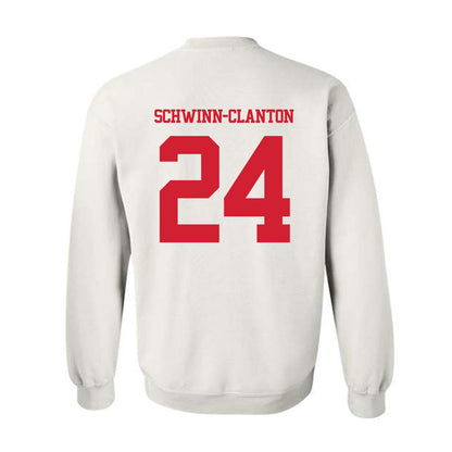 BU - NCAA Women's Soccer : Ariana Schwinn-Clanton - Classic Shersey Crewneck Sweatshirt-1