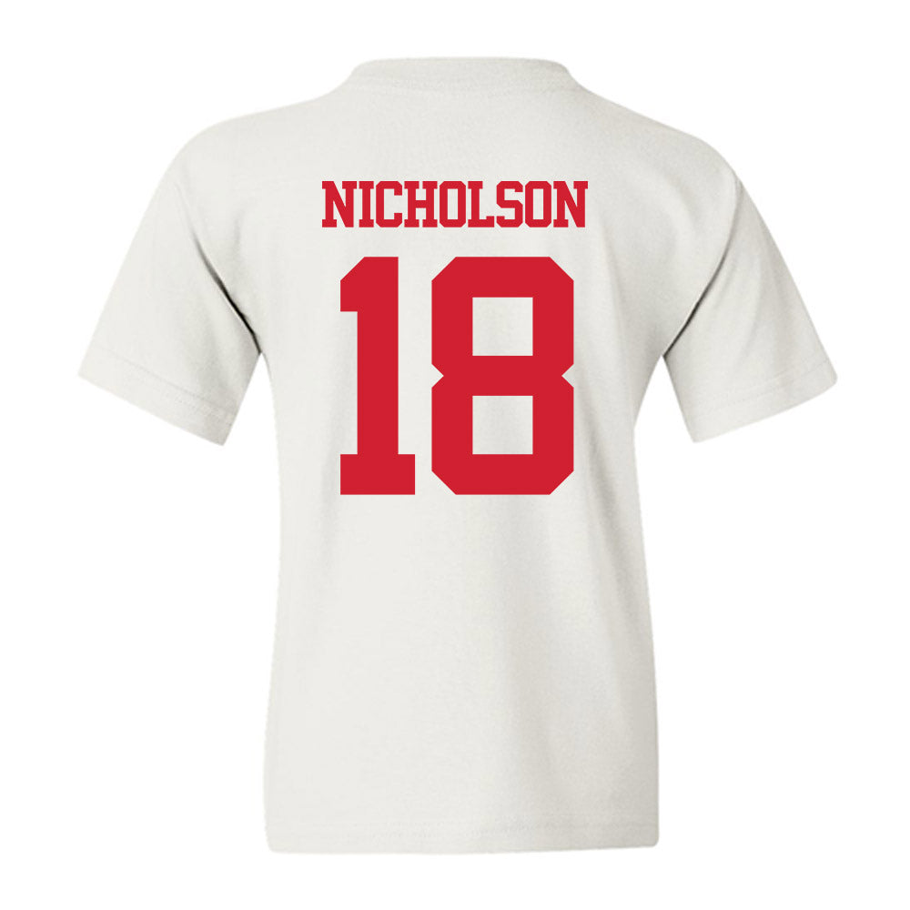 BU - NCAA Women's Ice Hockey : Neely Nicholson - Classic Shersey Youth T-Shirt-1