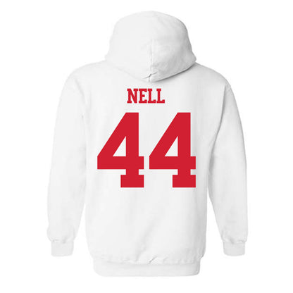 BU - NCAA Softball : Danika Nell - Classic Shersey Hooded Sweatshirt-1