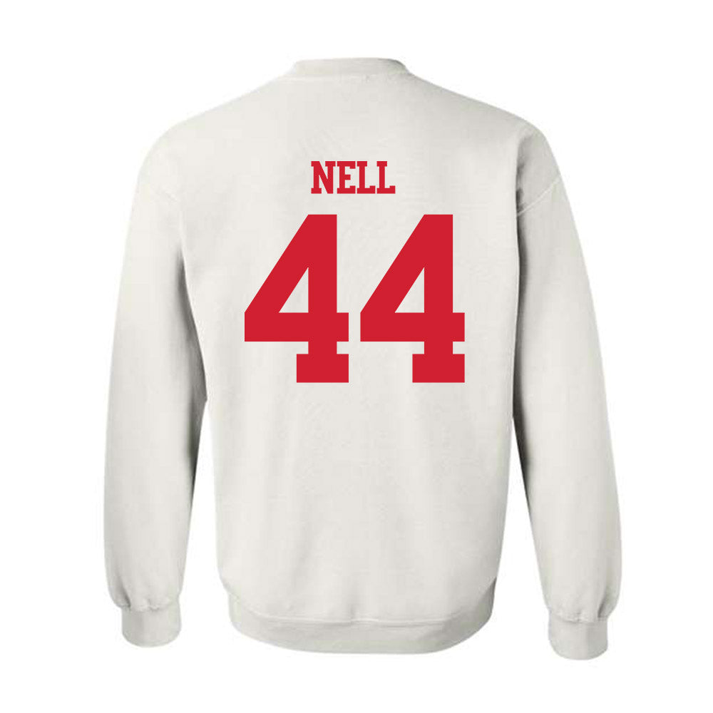 BU - NCAA Softball : Danika Nell - Classic Shersey Crewneck Sweatshirt-1