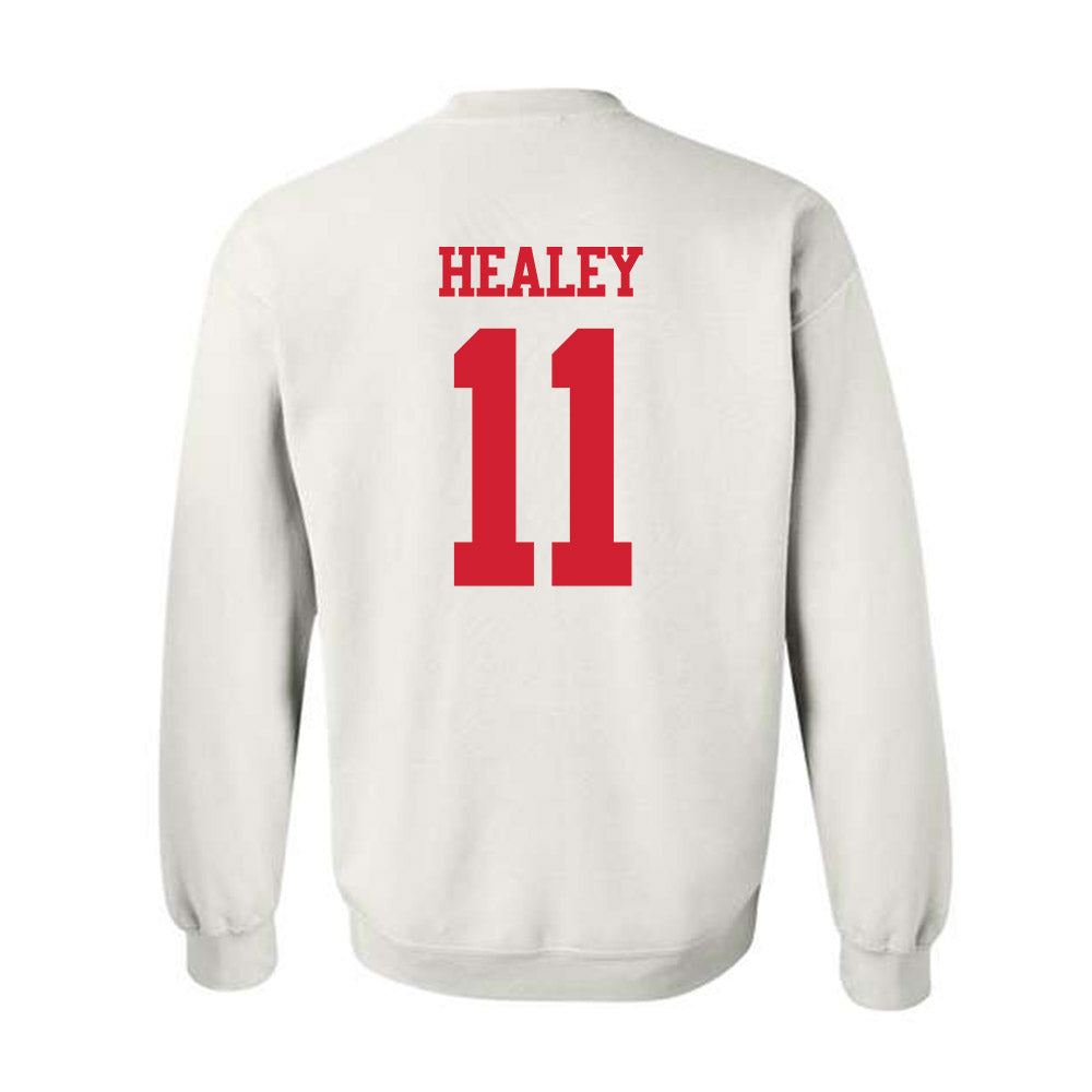 BU - NCAA Women's Ice Hockey : Sydney Healey - Classic Shersey Crewneck Sweatshirt-1