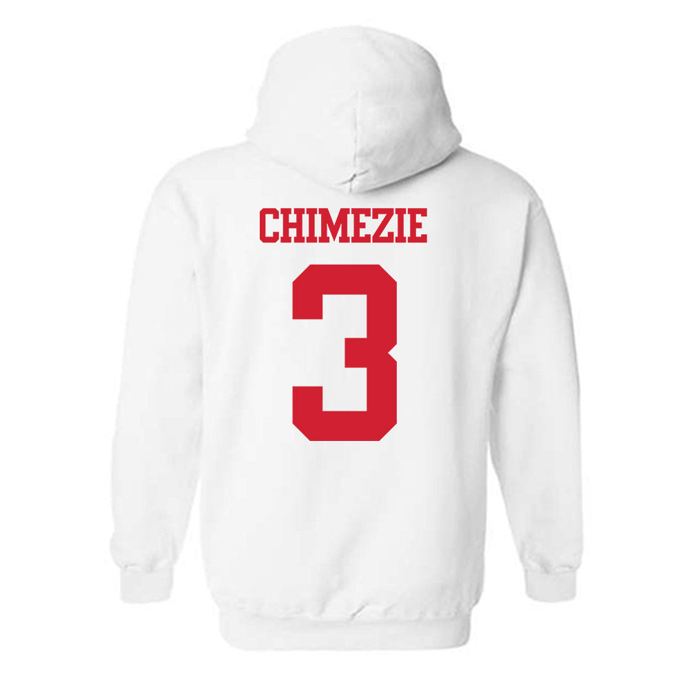 BU - NCAA Men's Basketball : Malcolm Chimezie - Classic Shersey Hooded Sweatshirt-1