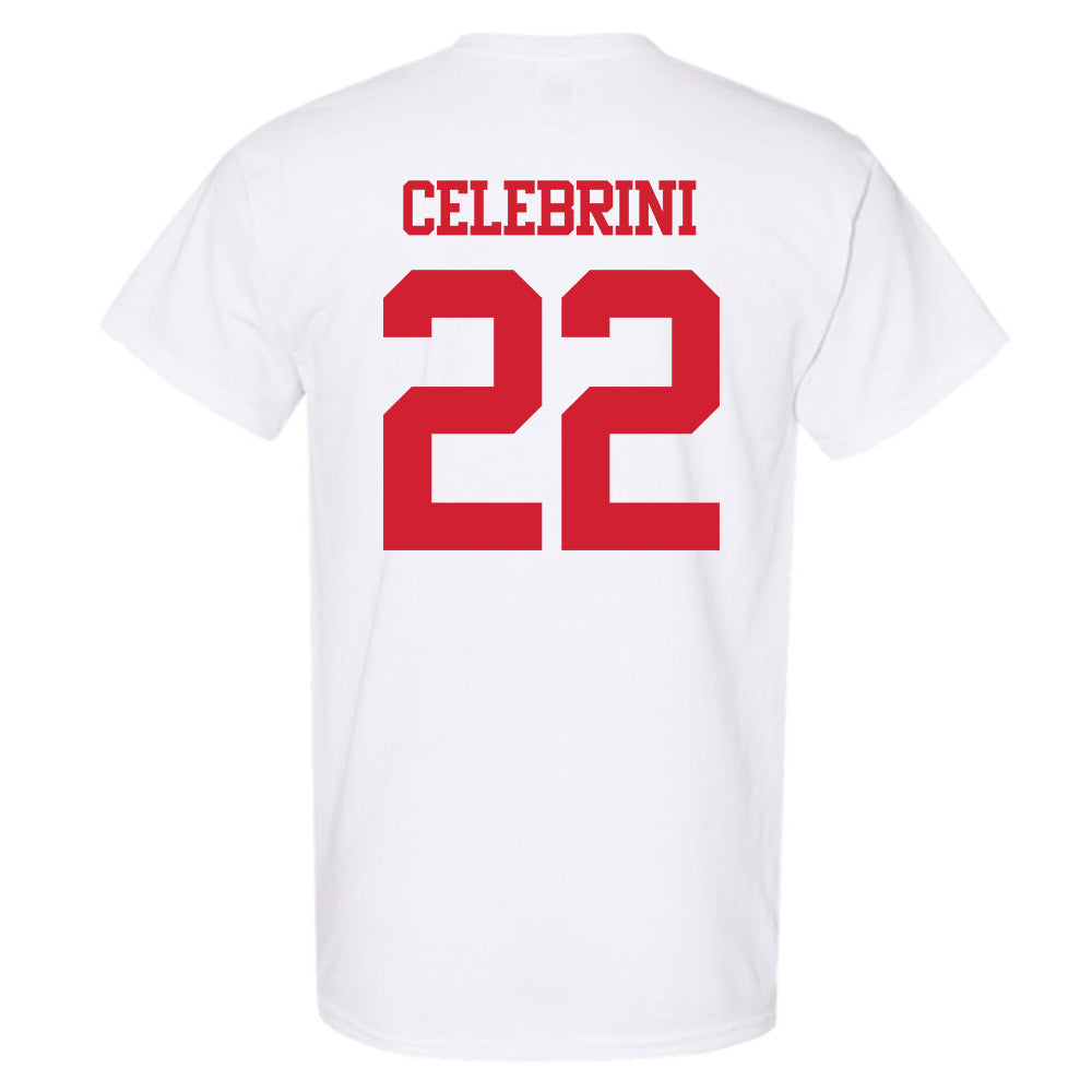 BU - NCAA Men's Ice Hockey : Aiden Celebrini - Classic Shersey T-Shirt-1