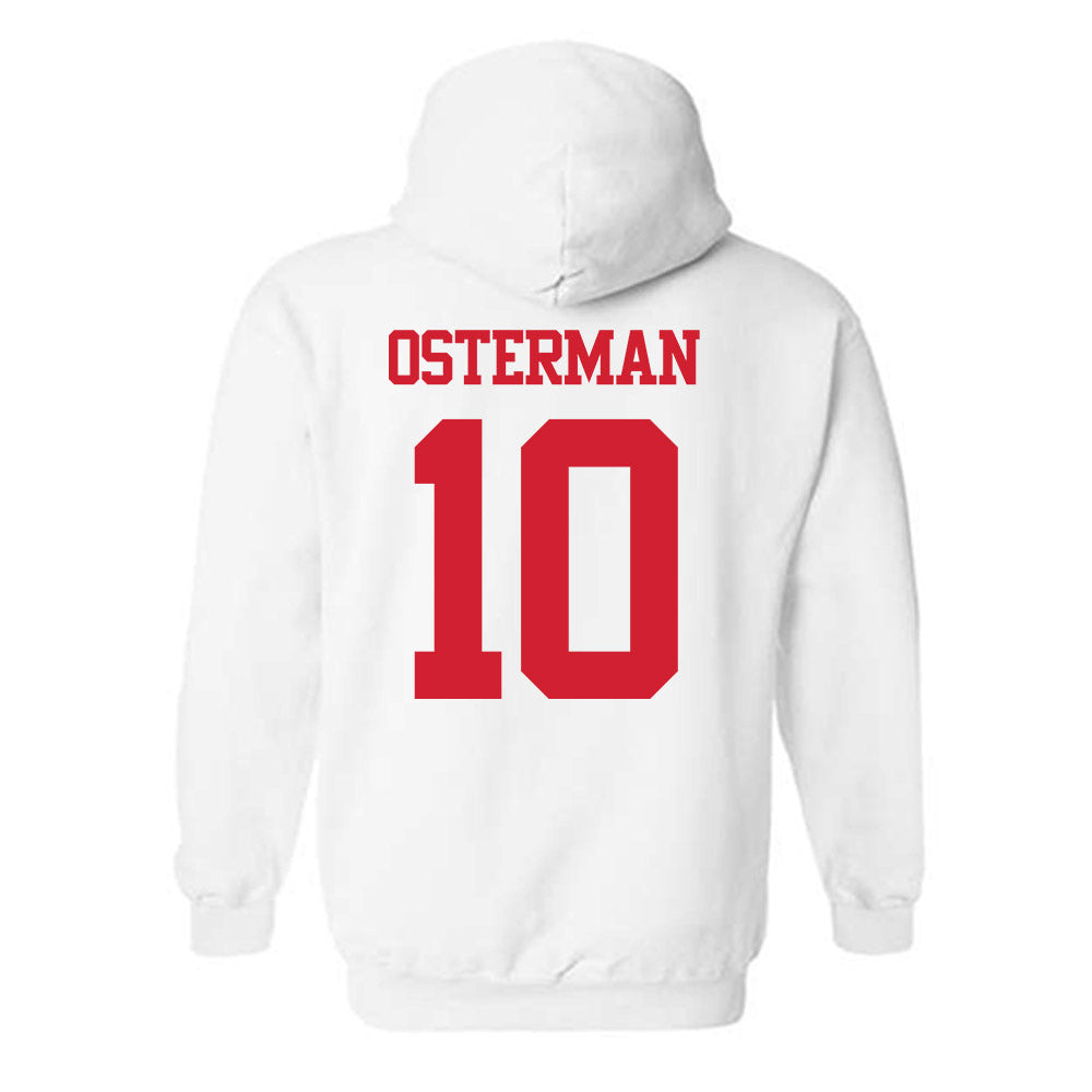 BU - NCAA Women's Soccer : Juliana Osterman - Classic Shersey Hooded Sweatshirt-1