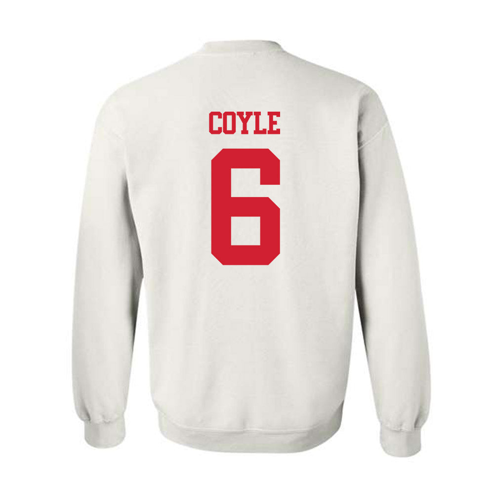 BU - NCAA Softball : Megan Coyle - Classic Shersey Crewneck Sweatshirt-1