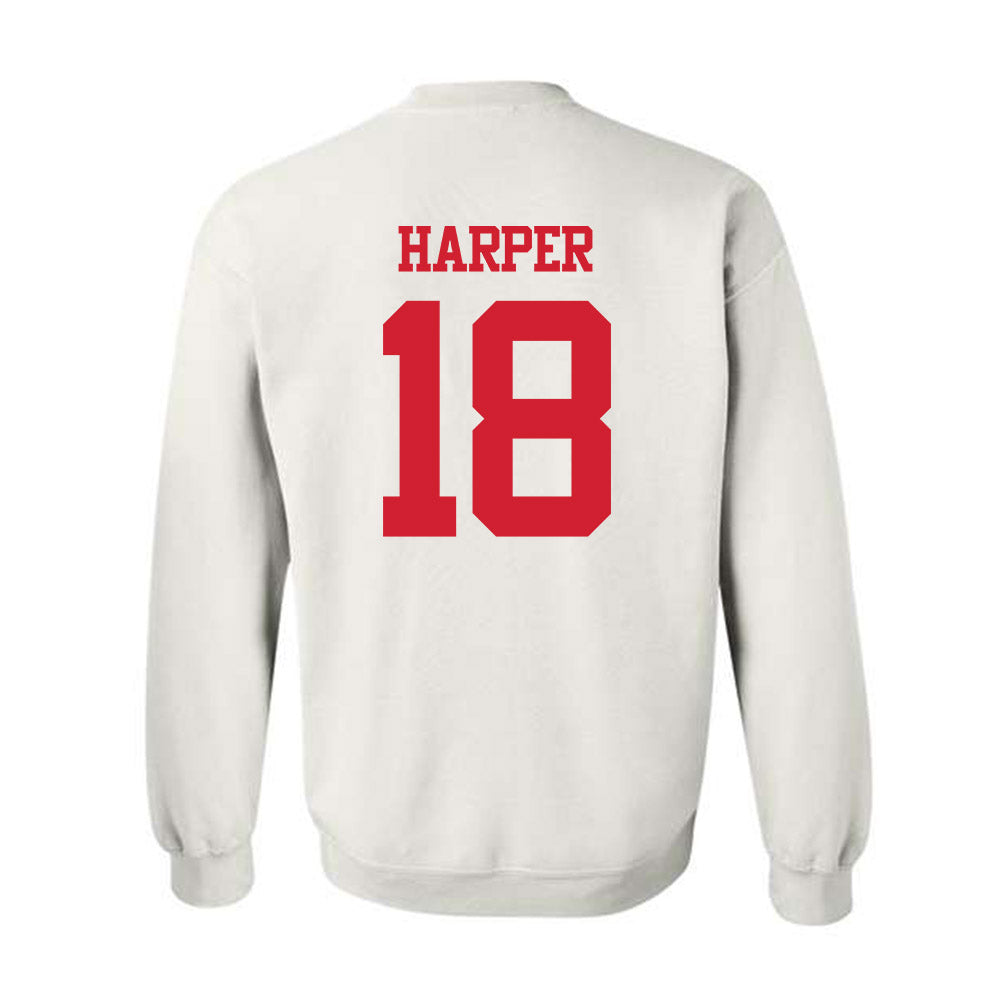 BU - NCAA Men's Soccer : Anthony Harper - Classic Shersey Crewneck Sweatshirt-1