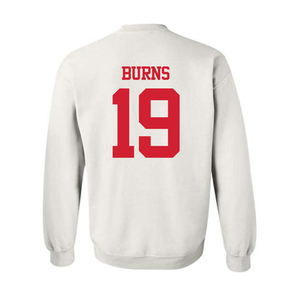 BU - NCAA Men's Lacrosse : Sam Burns - Classic Shersey Crewneck Sweatshirt-1