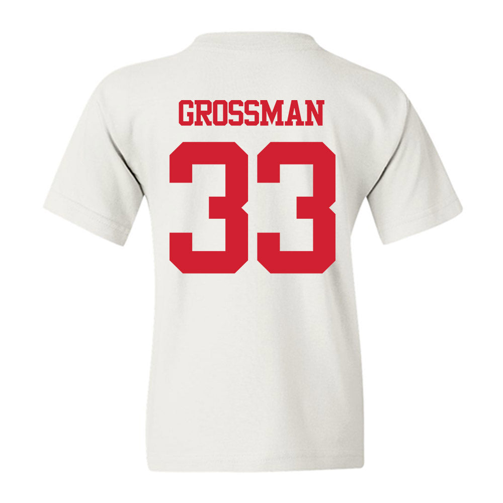 BU - NCAA Men's Soccer : Jack Grossman - Classic Shersey Youth T-Shirt-1