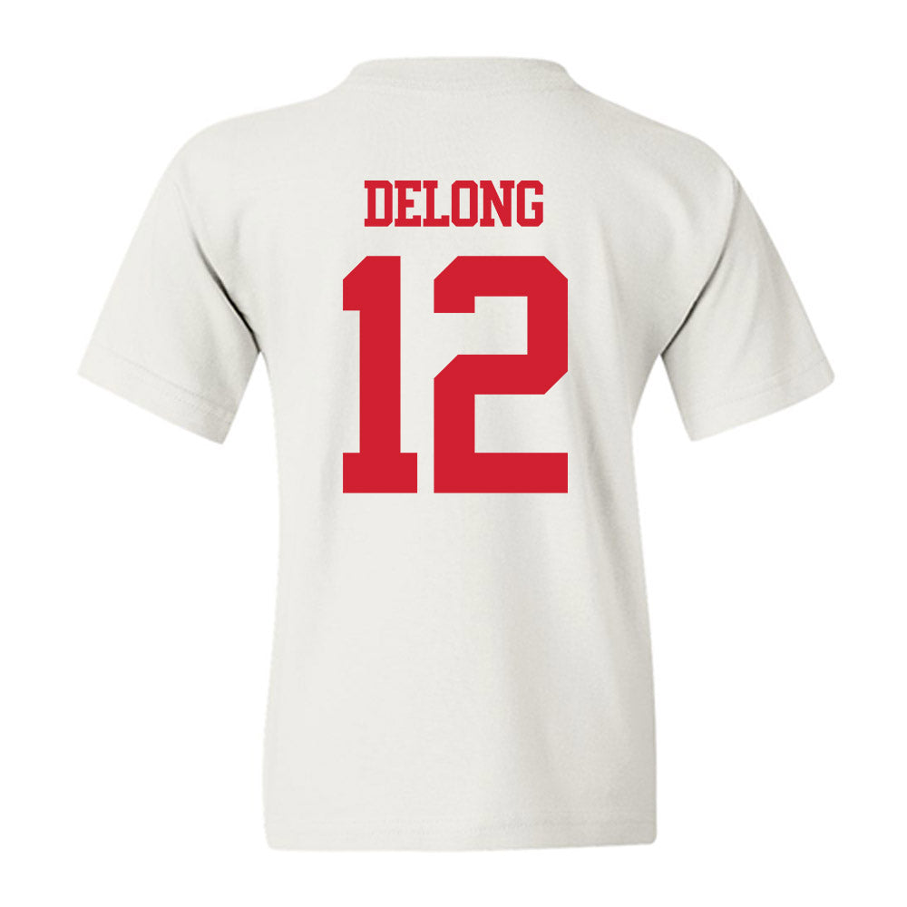 BU - NCAA Softball : Olivia DeLong - Classic Shersey Youth T-Shirt-1