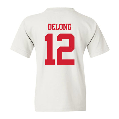BU - NCAA Softball : Olivia DeLong - Classic Shersey Youth T-Shirt-1
