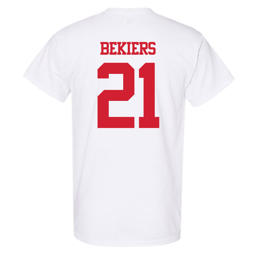 BU - NCAA Men's Lacrosse : Ben Bekiers - Classic Shersey T-Shirt-1