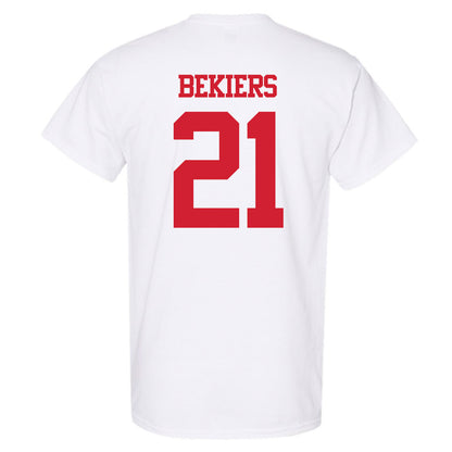 BU - NCAA Men's Lacrosse : Ben Bekiers - Classic Shersey T-Shirt-1
