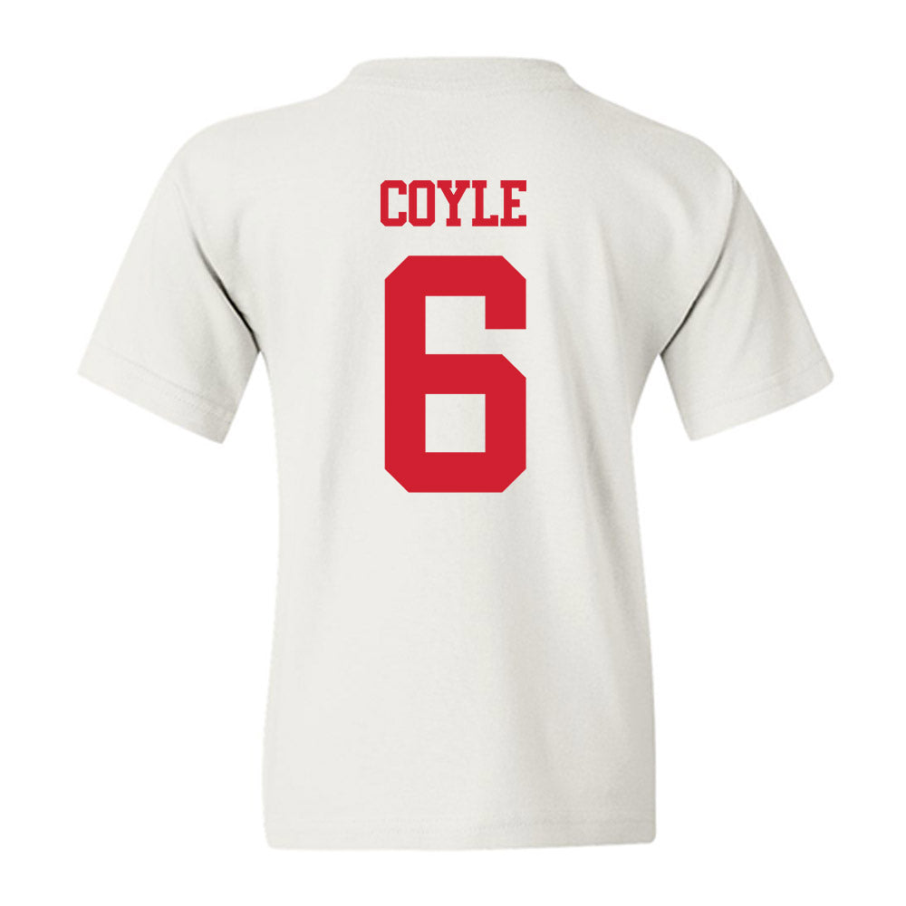 BU - NCAA Softball : Megan Coyle - Classic Shersey Youth T-Shirt-1
