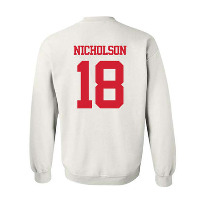 BU - NCAA Women's Ice Hockey : Neely Nicholson - Classic Shersey Crewneck Sweatshirt-1