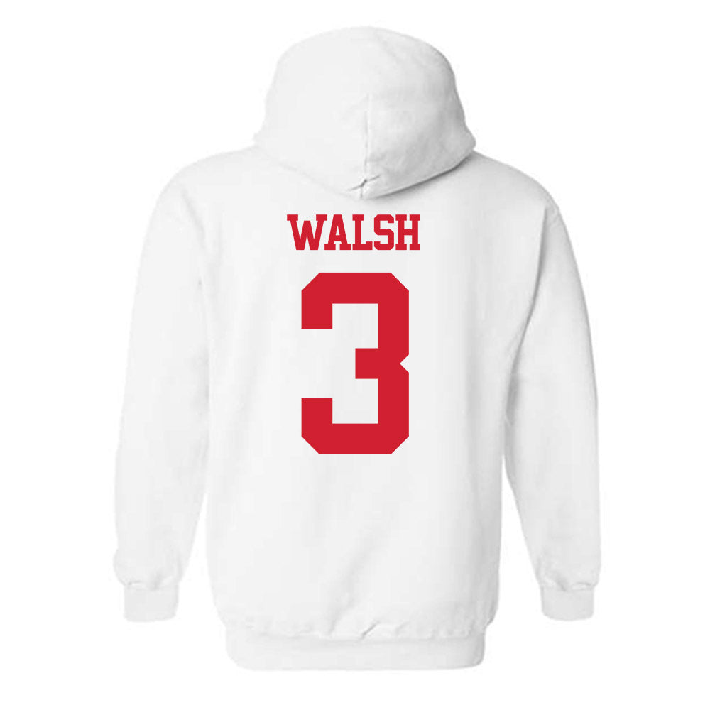 BU - NCAA Softball : Libby Walsh - Classic Shersey Hooded Sweatshirt-1