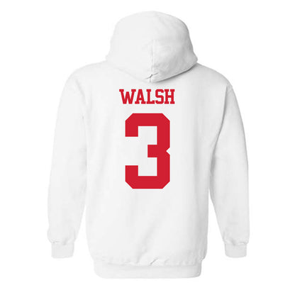 BU - NCAA Softball : Libby Walsh - Classic Shersey Hooded Sweatshirt-1