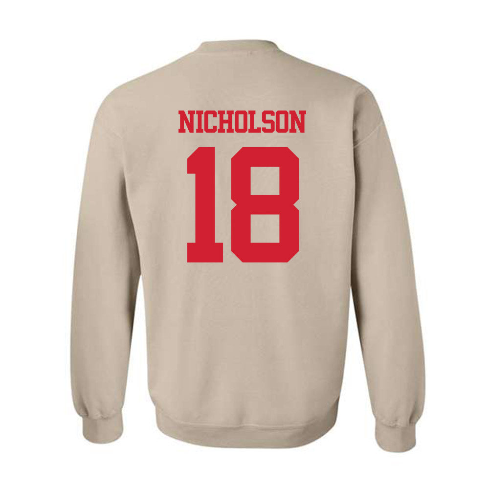 BU - NCAA Women's Ice Hockey : Neely Nicholson - Classic Shersey Crewneck Sweatshirt-1