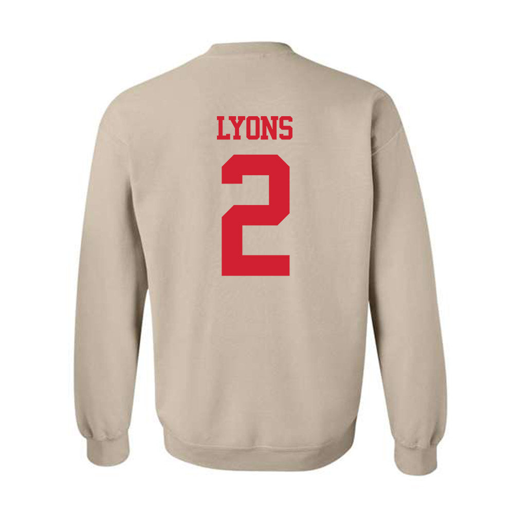 BU - NCAA Softball : Camryn Lyons - Classic Shersey Crewneck Sweatshirt-1