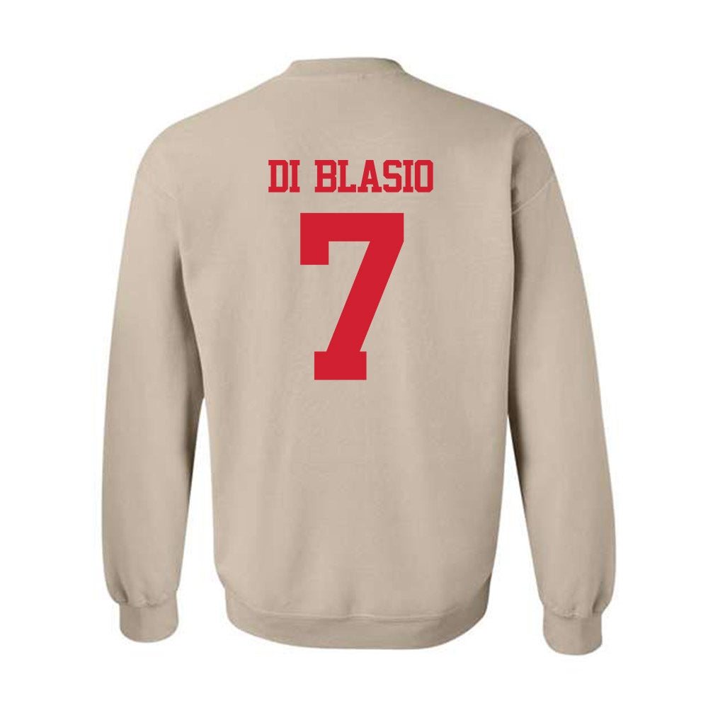 BU - NCAA Men's Soccer : Andrea Di Blasio - Classic Shersey Crewneck Sweatshirt-1