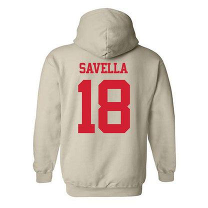 BU - NCAA Women's Soccer : Gianna Savella - Classic Shersey Hooded Sweatshirt-1