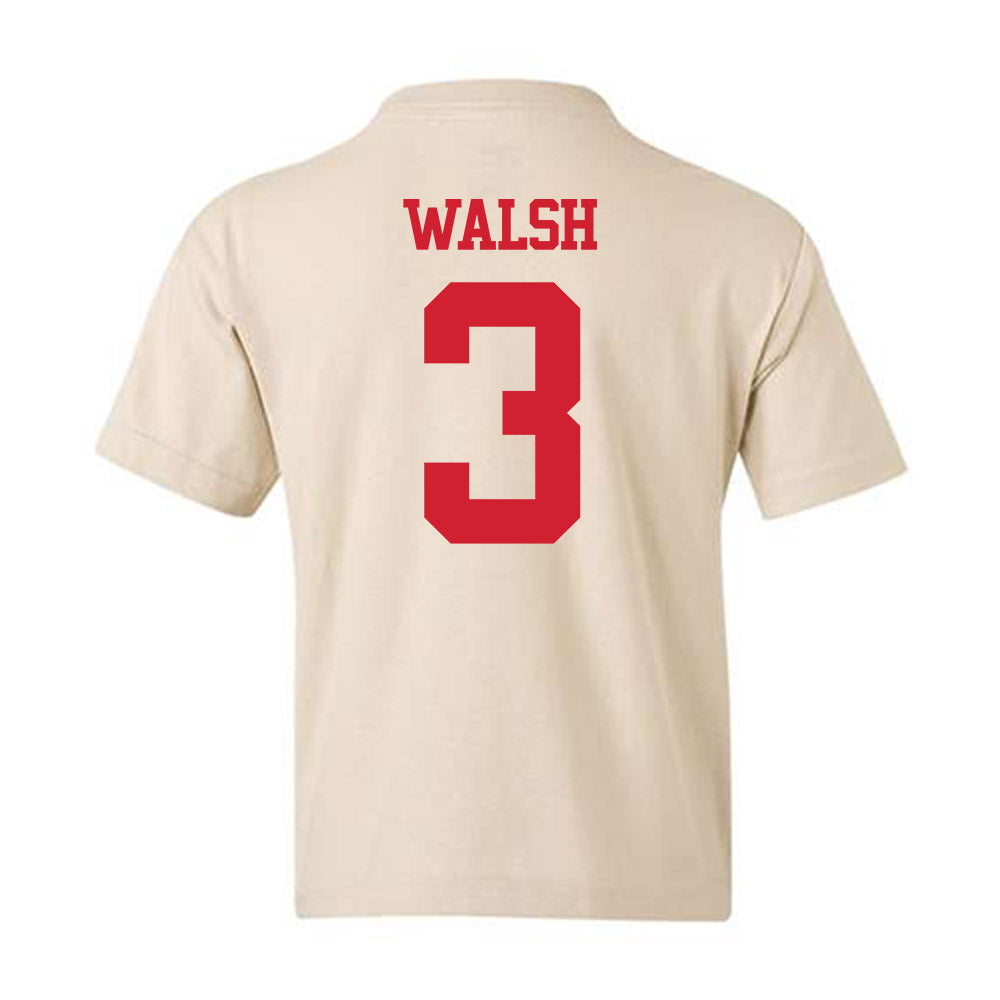 BU - NCAA Softball : Libby Walsh - Classic Shersey Youth T-Shirt-1