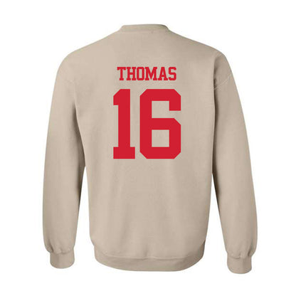 BU - NCAA Women's Soccer : Rhianna Thomas - Classic Shersey Crewneck Sweatshirt-1