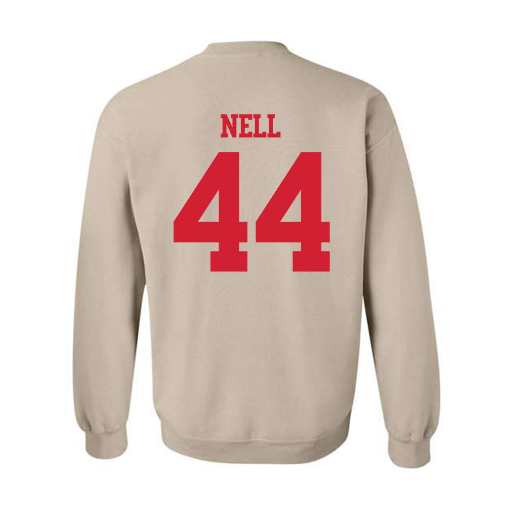 BU - NCAA Softball : Danika Nell - Classic Shersey Crewneck Sweatshirt-1