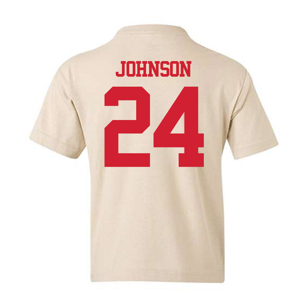 BU - NCAA Softball : Ava Johnson - Classic Shersey Youth T-Shirt-1