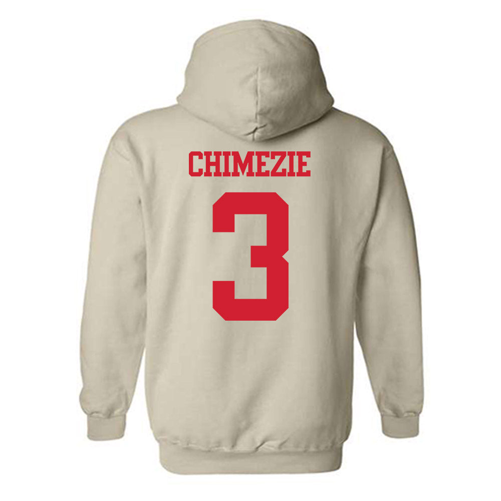 BU - NCAA Men's Basketball : Malcolm Chimezie - Classic Shersey Hooded Sweatshirt-1