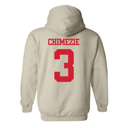 BU - NCAA Men's Basketball : Malcolm Chimezie - Classic Shersey Hooded Sweatshirt-1