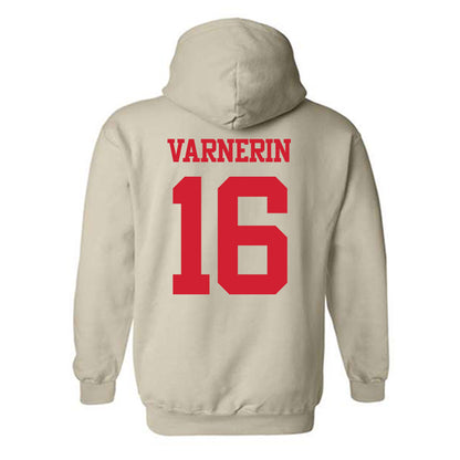 BU - NCAA Men's Lacrosse : Donald Varnerin - Classic Shersey Hooded Sweatshirt-1