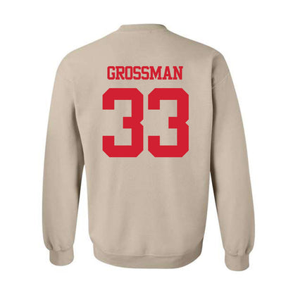 BU - NCAA Men's Soccer : Jack Grossman - Classic Shersey Crewneck Sweatshirt-1