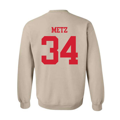 BU - NCAA Softball : Aimee Metz - Classic Shersey Crewneck Sweatshirt-1