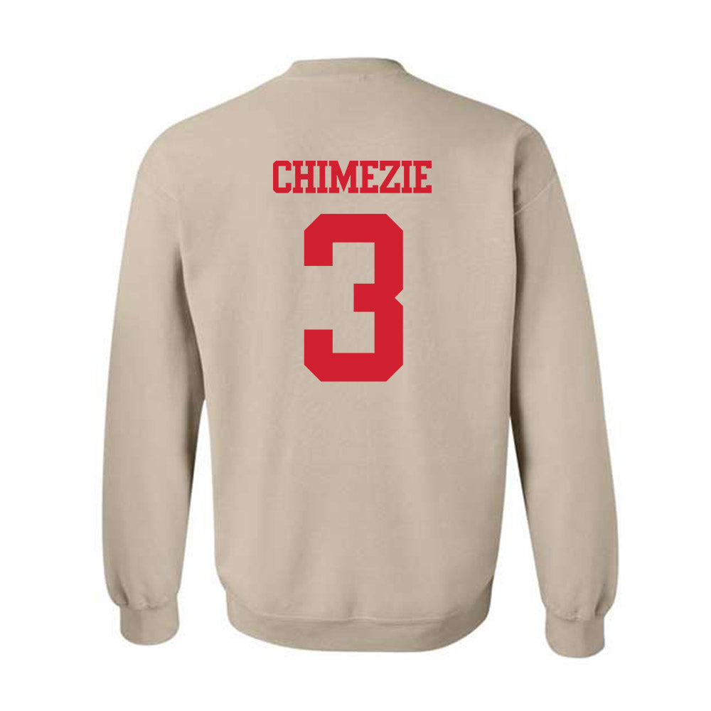 BU - NCAA Men's Basketball : Malcolm Chimezie - Classic Shersey Crewneck Sweatshirt-1