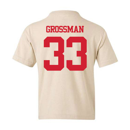 BU - NCAA Men's Soccer : Jack Grossman - Classic Shersey Youth T-Shirt-1