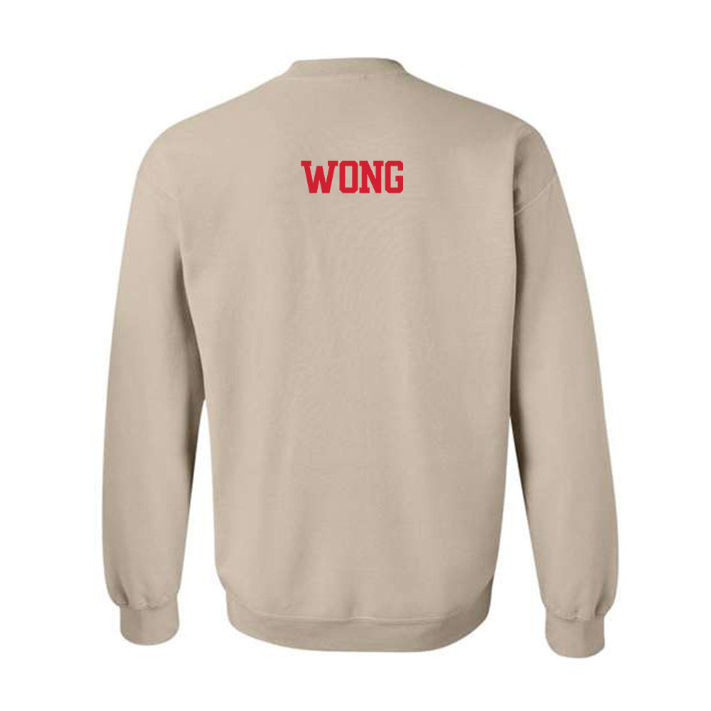 BU - NCAA Men's Swimming & Diving : Ethan Wong - Classic Shersey Crewneck Sweatshirt-1