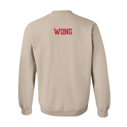 BU - NCAA Men's Swimming & Diving : Ethan Wong - Classic Shersey Crewneck Sweatshirt-1