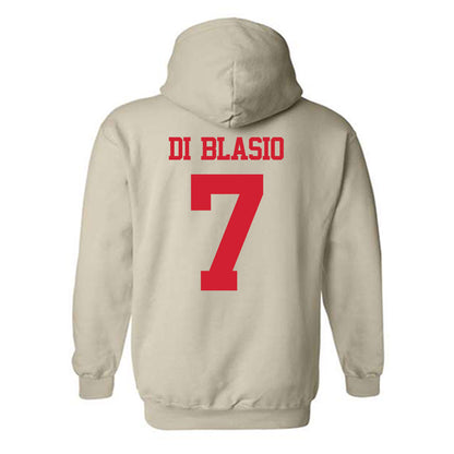 BU - NCAA Men's Soccer : Andrea Di Blasio - Classic Shersey Hooded Sweatshirt-1