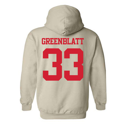 BU - NCAA Men's Soccer : Jonah Greenblatt - Classic Shersey Hooded Sweatshirt-1