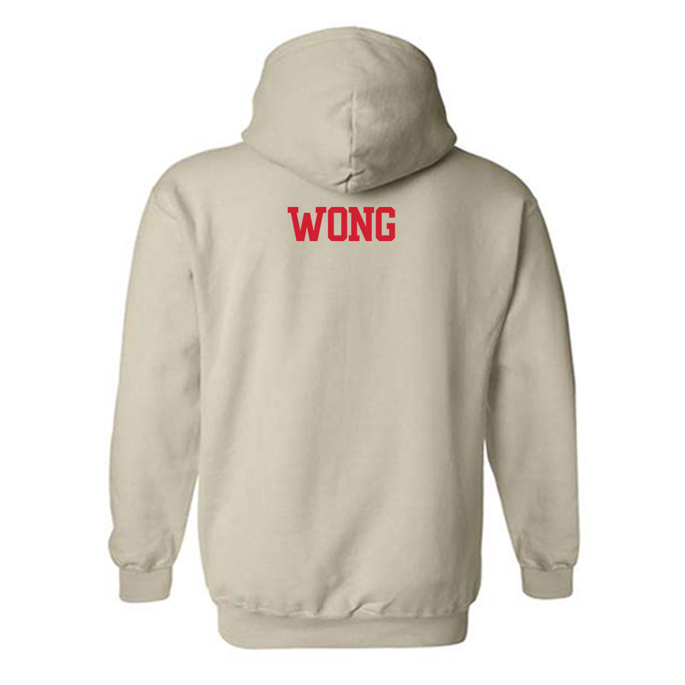 BU - NCAA Men's Swimming & Diving : Ethan Wong - Classic Shersey Hooded Sweatshirt-1