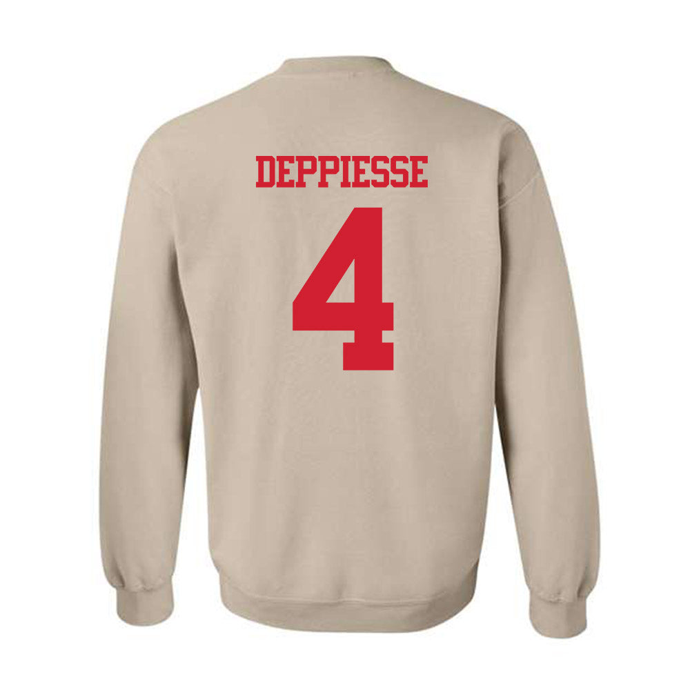 BU - NCAA Softball : Brooke Deppiesse - Classic Shersey Crewneck Sweatshirt-1
