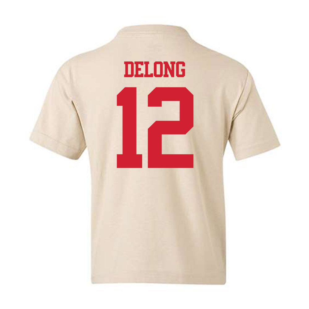 BU - NCAA Softball : Olivia DeLong - Classic Shersey Youth T-Shirt-1