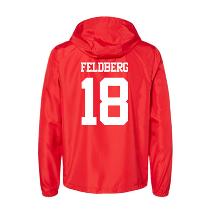 BU - NCAA Men's Ice Hockey : Jay Feldberg - Windbreaker-1