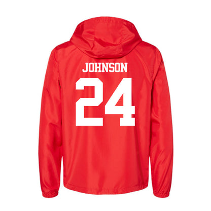 BU - NCAA Softball : Ava Johnson - Windbreaker-1