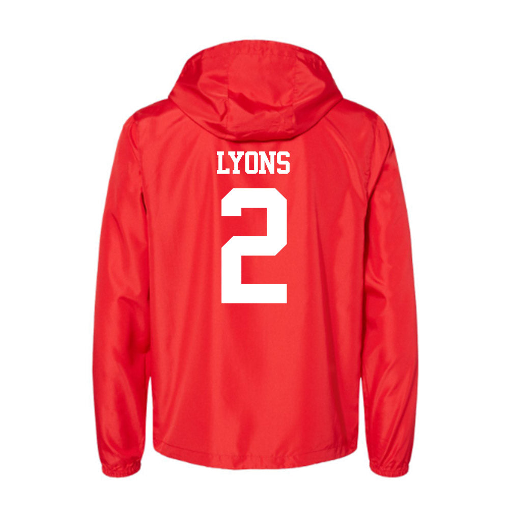 BU - NCAA Softball : Camryn Lyons - Windbreaker-1
