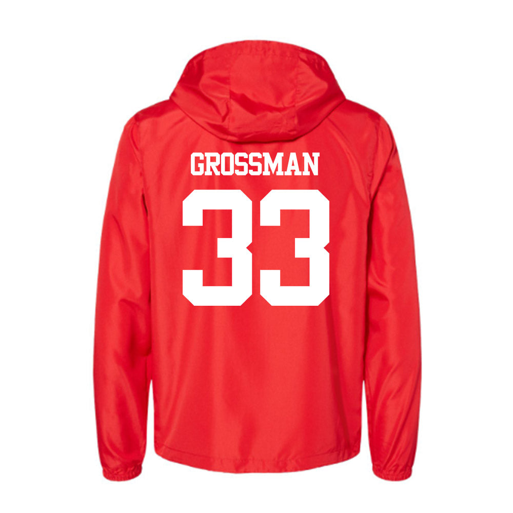 BU - NCAA Men's Soccer : Jack Grossman - Windbreaker-1