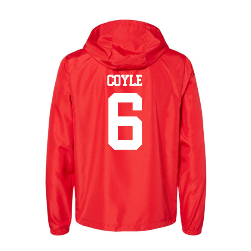 BU - NCAA Softball : Megan Coyle - Windbreaker-1